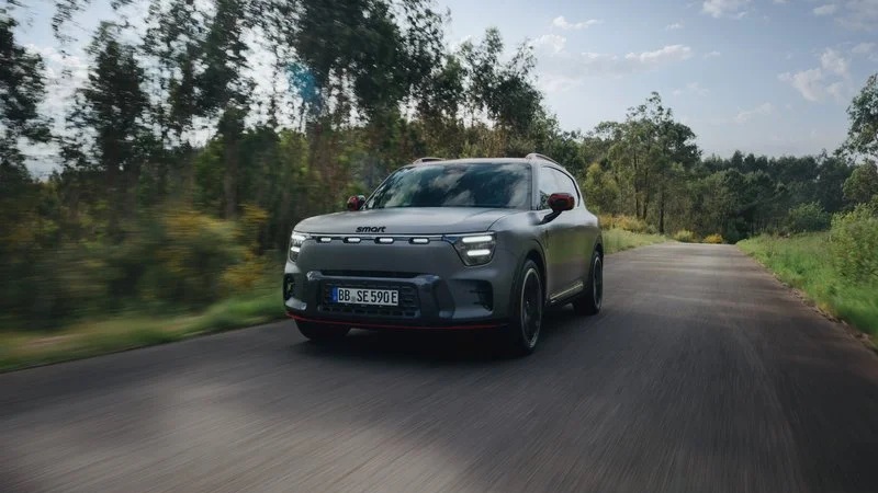 Новый Smart #5 укомплектовали премиальными эко-шинами Continental