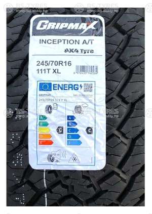 Gripmax Inception A/T 265/70 R15 112T