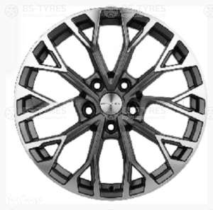 Khomen Wheels KHW1718 (GF) 7xR17 ET37 5*114.3 D66.5