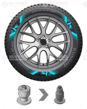 Kumho WinterCraft Ice Wi32 185/65 R14 90T